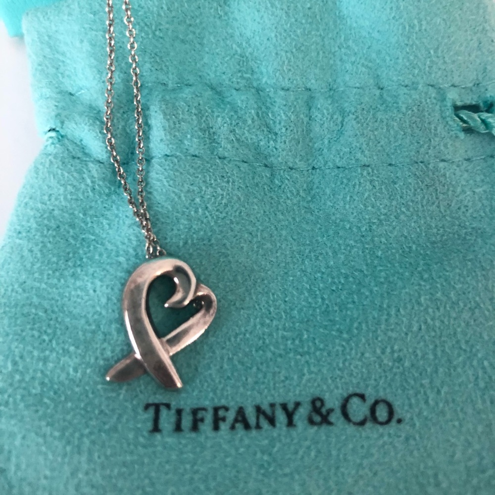 Black Friday - TIFFANY & CO Picasso heart necklace